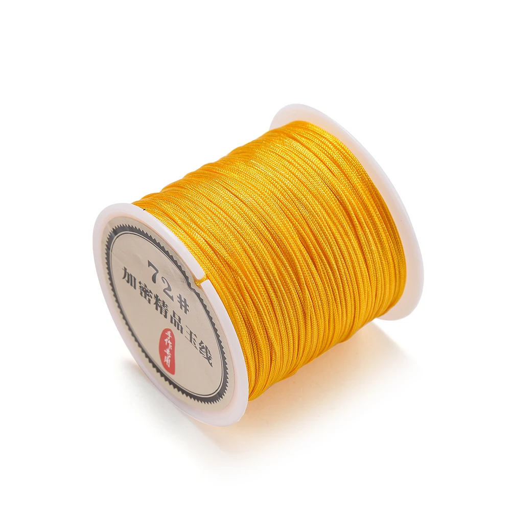 10/50M 0,8mm Nylon Faden Schnur Makramee Seil Armband Geflochtene Schnur Für DIY Quasten Perlen Schnur schmuck Machen Zubehör