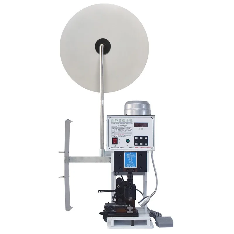 

Ultra-quiet terminal machine, mold pressing four sides and six sides, full semi-automatic copper nose terminal crimping machine