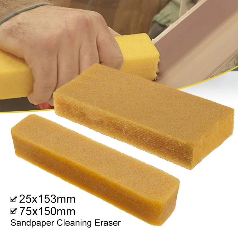 Cleaning Eraser Stick Abrasive Glue Stick Natural Rubber Cleaning Glue Stick Sanding Removing Dust Belt Band Drum Cleaner Sander