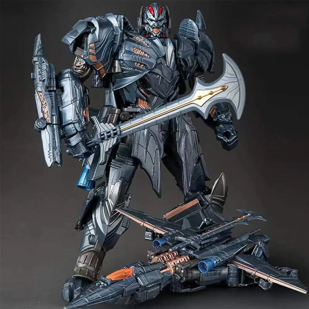 Transformation Toys Galvatron AOYI BMB H6001-2 18cm Decepticon Beast Wars Alloy Anime Action Figure Car Aircraft Model Boy Gifts