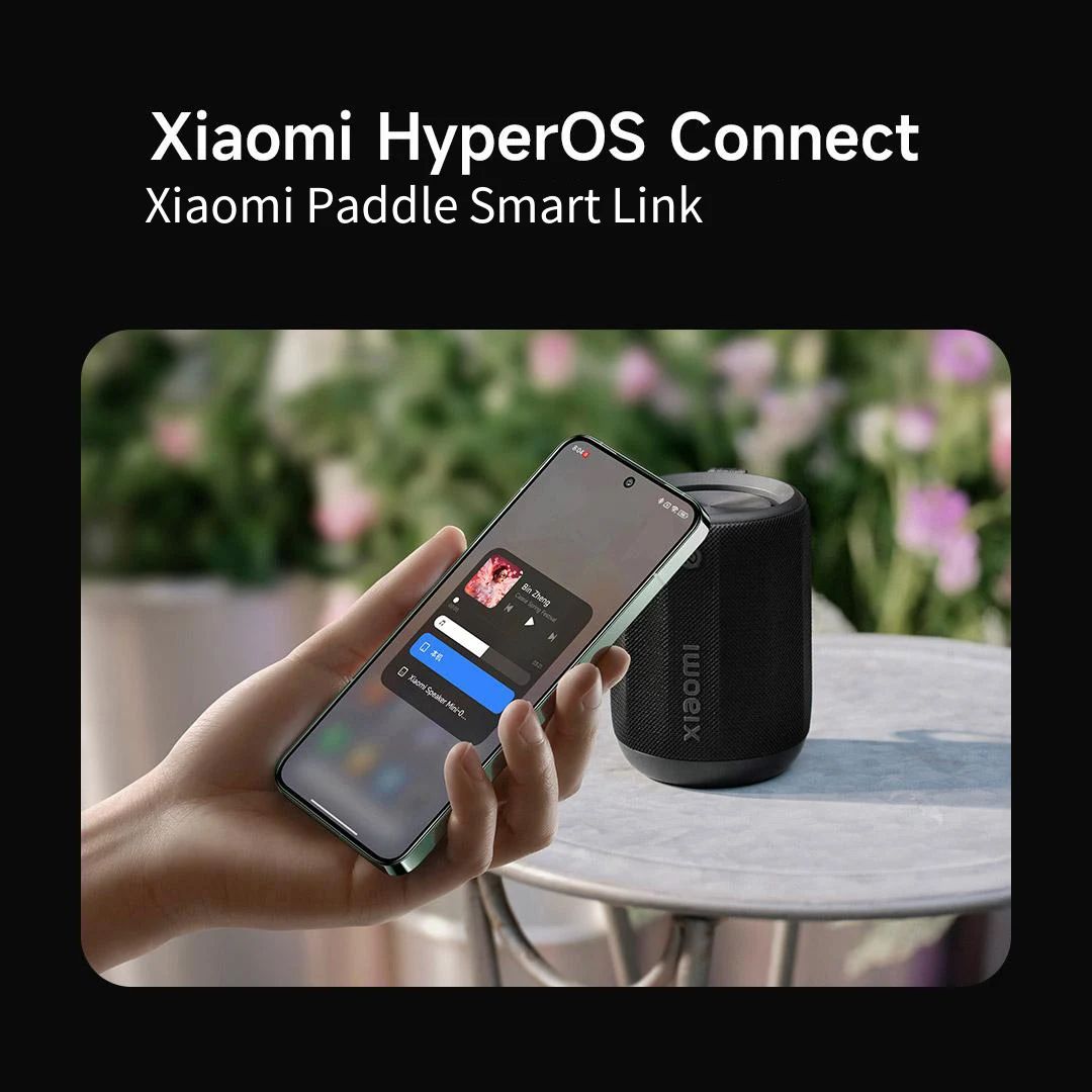 샤오미 미지아 IP67 방수 블루투스 스피커 미니 BT5.3 RGB 조명 360 ° 무지향성 스테레오 휴대용 사운드