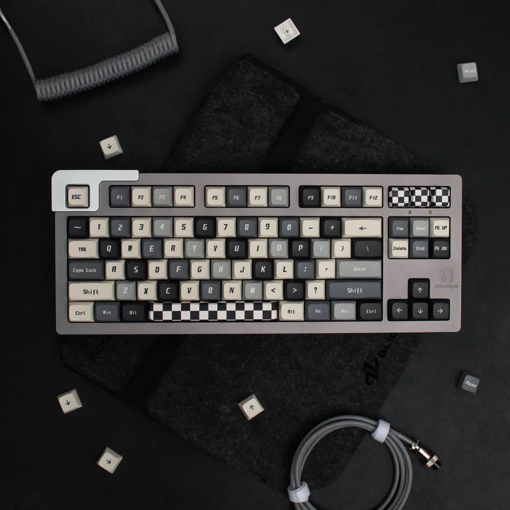 133 keys personalized mechanical keyboard keycaps PBT sublimation XDA height adaptation 64/68/87 etc