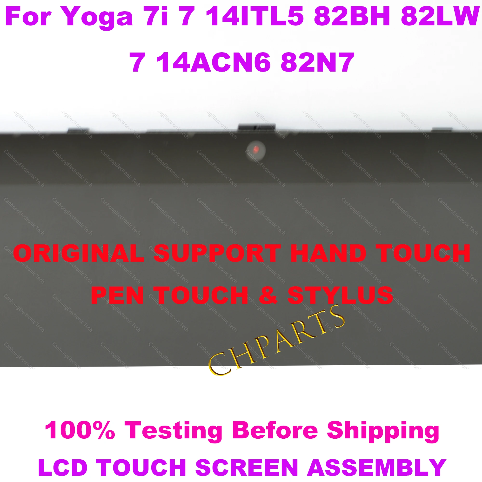 Imagem -04 - Display de Substituição Lcd Portátil Fhd Touch Screen Assembly Lenovo Yoga 14itl5 82bh 82lw 14acn6 82n7 714itl5 5d10s39740
