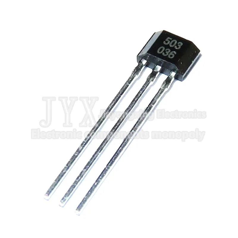 10pcs AH3503 TO-92 3503 TO-92UA UGN3503UA TO92 UGN3503 AH3503U Casing Linear Hall Effect Sensor Hall Sensor Motor