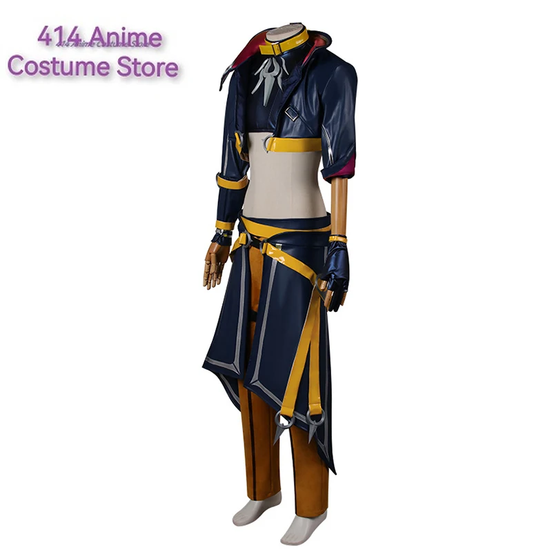 LOL HEARTSTEEL Kayn Cosplay Costume LOL Adult Men Roleplay Outfits Male Kayn Uniform Halloween Full Set with Eye Mask