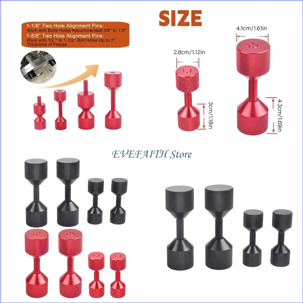124B Positioning Pin Set for 1-1/8 Inch Flanges in Repair and Install Jobs