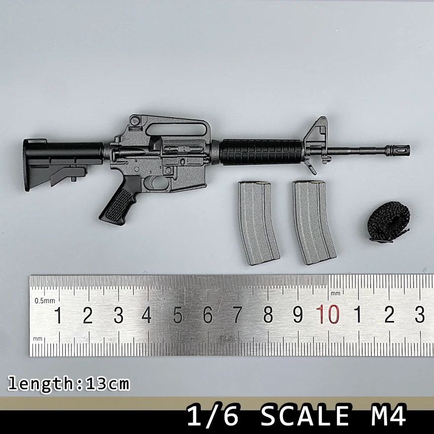 

1/6 Scale M4 Carbine Assault Rifle Model US Army for 12inch Action Figures Soldier Gifts Collections