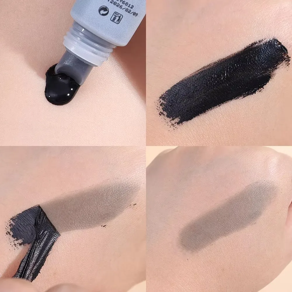 Gel para teñir cejas resistente al agua, maquillaje de larga duración, pigmento para tinte de tatuaje, maquillaje profesional para ojos, maquillaje en crema para cejas negro y marrón