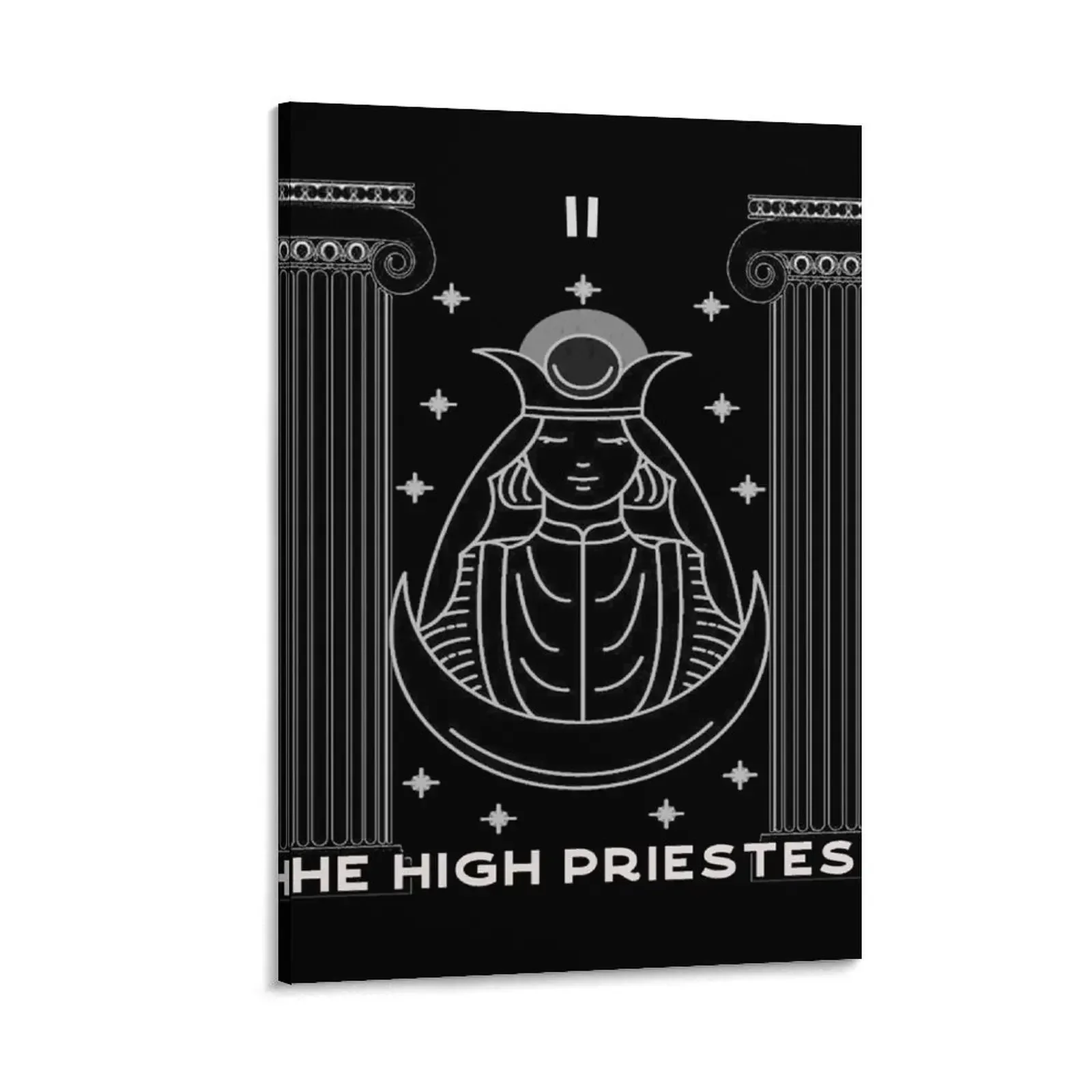 

The High Priestess Tarot Card - Major Arcana Canvas Painting fashion wall paintings poster decorative wall poster anime poster