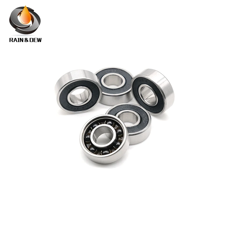 2PCS 606RS CB Hybrid Ceramic Si3N4 Ball Bearing 6x17x6 mm Bicycle Bottom Brackets & Spares Rear wheel 606 RS 2RS Bearings