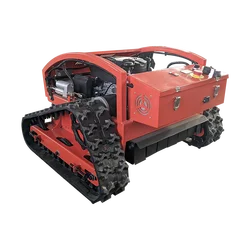 Customized park lawn trimmer, tracked remote control lawnmower, agricultural and forestry orchard self-propelled weeding machine