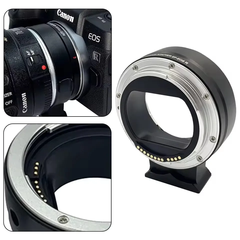 Viltrox Canon EF-EOSR Auto Focus Lens Adapter IS Autofocus Converter Ring for EF EF-S Lenses to EOS R RF Mount - Image 3