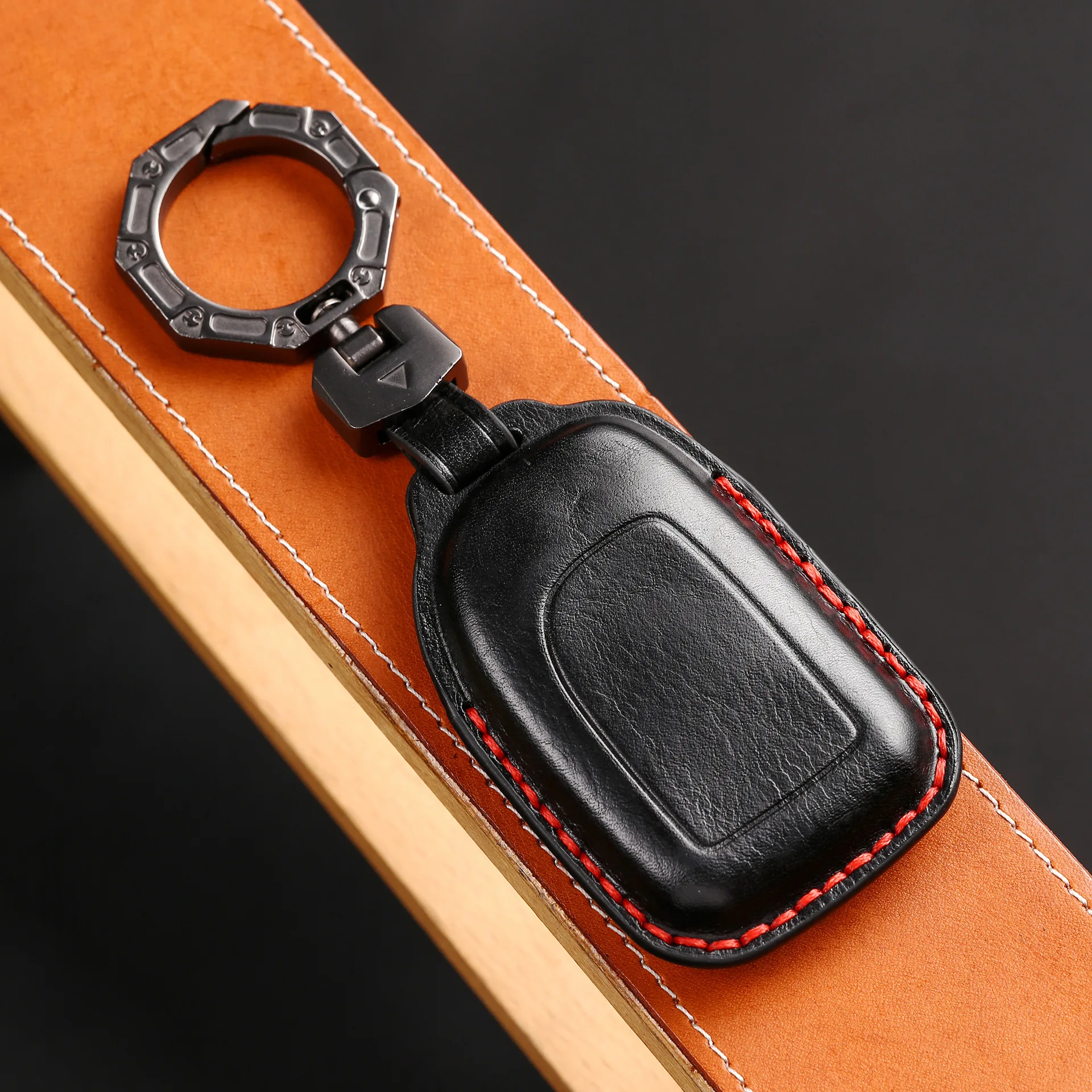 1pc Car Key Cover Case for Toyota Vios Yaris Sienta Spade Hiace 200 Series Genuine Leather