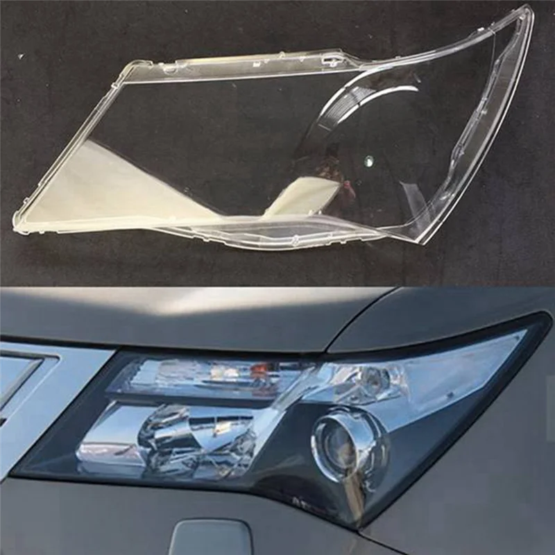 

BB-для Honda Acura MDX 2007-2013 автомобильный абажур для фар, колпачки для линз, прозрачный корпус лампы, стеклянные детали абажура слева