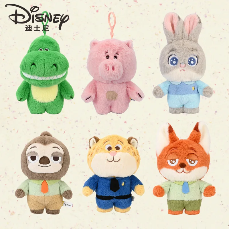 ألعاب ديزني زوتوبيا القطيفة جودي هوبس نيك وايلد حيوانات محشوة مع ملحقات سلسلة Sweet Dream الرسمية المرخصة