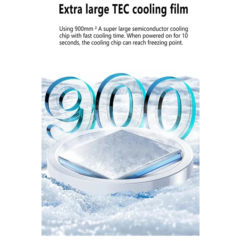 Mobile Phone Water-Cooled Radiator Silent Suction Game Live Broadcast Liquid Cooler Heat Sink Ice Temperature Control