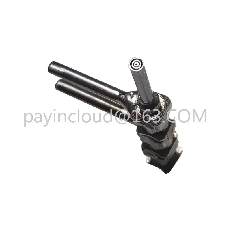 

Three-layer coaxial nozzle Three-channel nozzle electrospinning molten wet micro-flow shell core hollow fiber