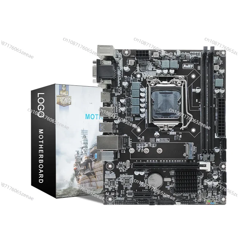 

H310 Computer Main Board Supports LGA1151 Eight or Nine Generation Cpu 32GB DDR4 Memory