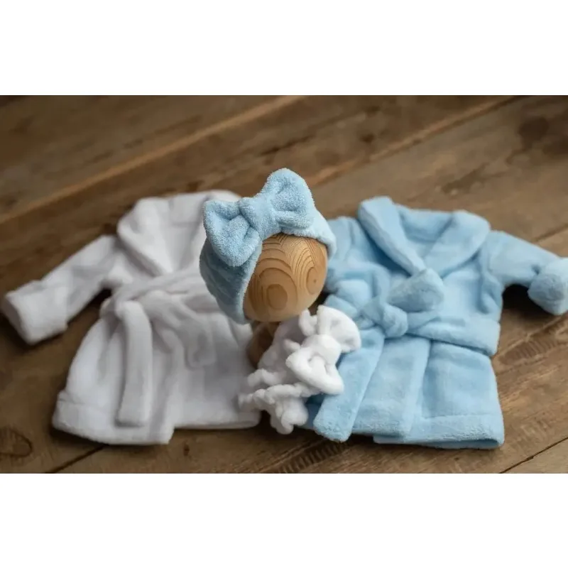 Набор детских халатов для фотосъемки новорожденных, разноцветный банный полотенце с капюшоном для детской фотосессии, аксессуары для костюмов