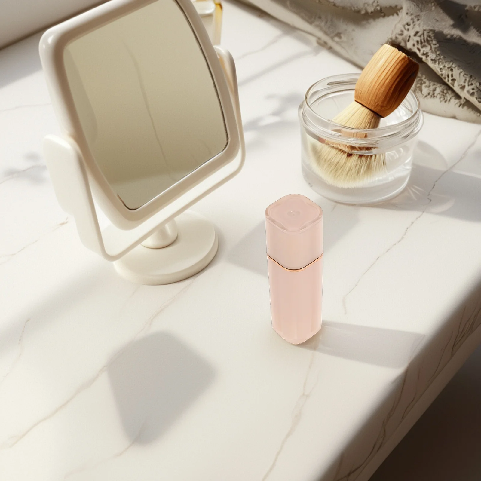 أنبوب أحمر شفاه بلاستيكي متين، حاويات فارغة محمولة لآلية إغلاق أداة مكياج ملمع الشفاه #3