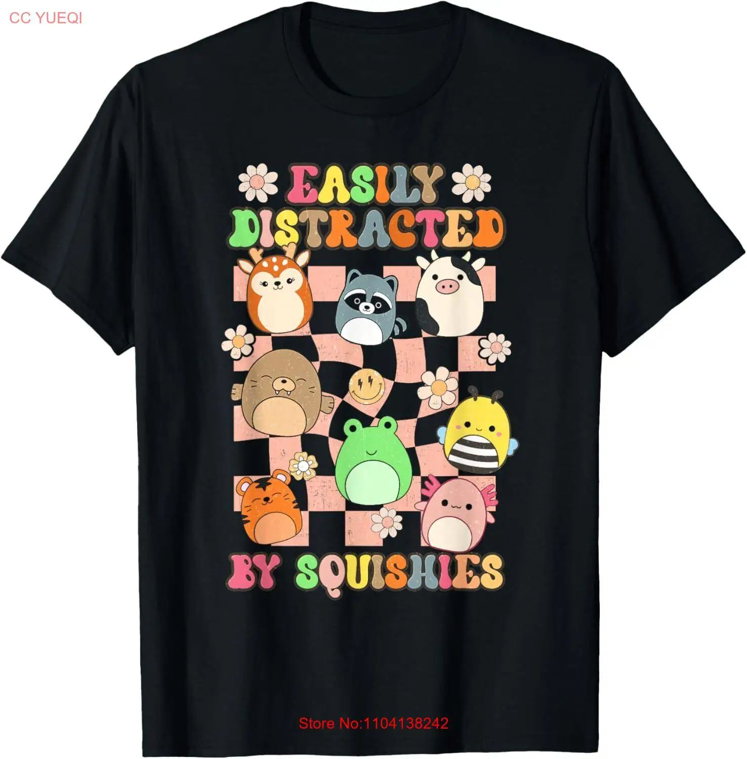 Girls Who Love Squishy Easily Distracted By Animal Squishies T-Shirt Hoodie