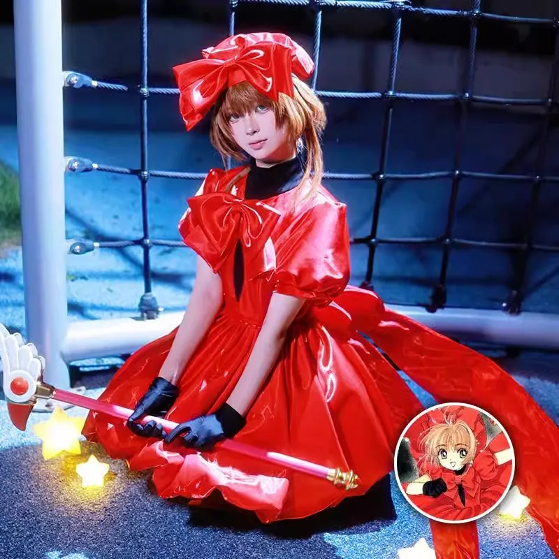 

Cardcaptor Cosplay Dress Costume For Adult Women Halloween Costume Dress