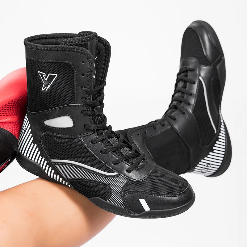 

Newly Launched Bestseller: Lightweight, Breathable, High-Quality Professional Anti-Friction Wrestling Shoes Non-Slip Boxing Shoe