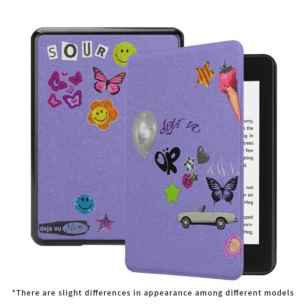 Capa de silicone macio Shell Kindle, estojo recondicionado, Paperwhite 3, 5th, 5th, 11th, 8th Generation, 2021