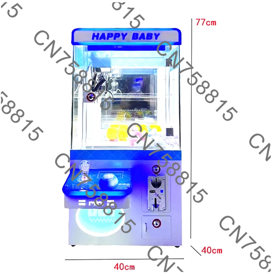

Cinema 110V 220V Arcade Game Toy Grabber，LED TIDE HOUSE Mini Toy Claw Crane Machine for Carnival Arcade Coin Operated