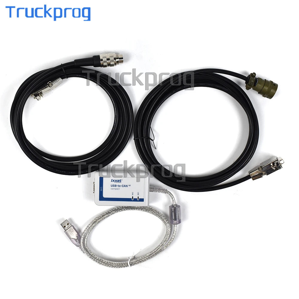 FOR MTU with software USB-to-CAN + MDEC ECU4 test Cable + ADEC ECU7 Diagnostic Cable FOR MTU DIAGNOSTIC tool