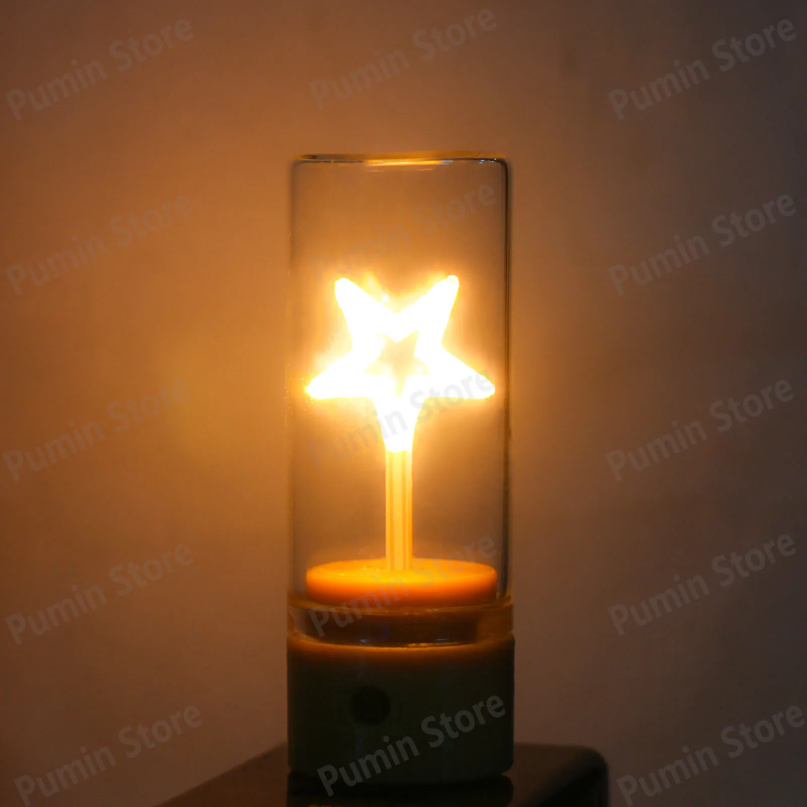 LED 5 فولت مصباح LED صغير أضواء عيد الميلاد مصابيح إضاءة للجو ضوء دافئ شجرة نجوم ضوء دافئ ضوء الليل زينة السنة الجديدة #4