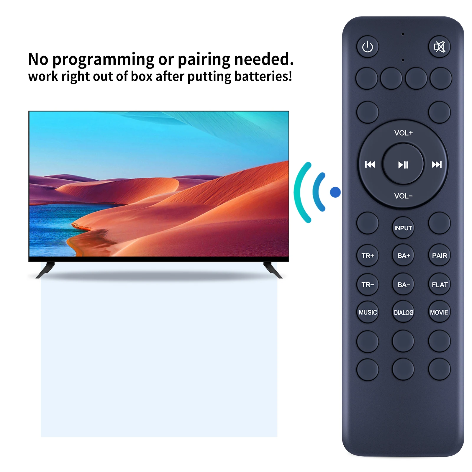 جهاز تحكم عن بعد بديل جديد لصوت قناة 120 وات 2.1