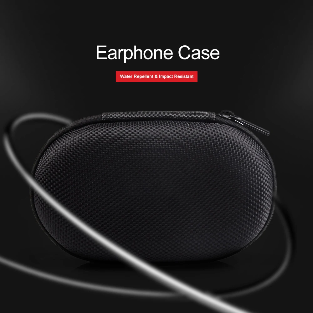 سماعات بلوتوث متوافقة مع حقيبة تخزين محمولة سلكية سماعة مع سحاب لـ KZ EDX Pro ZSN AS16 TRN MT1 QKZ AK6