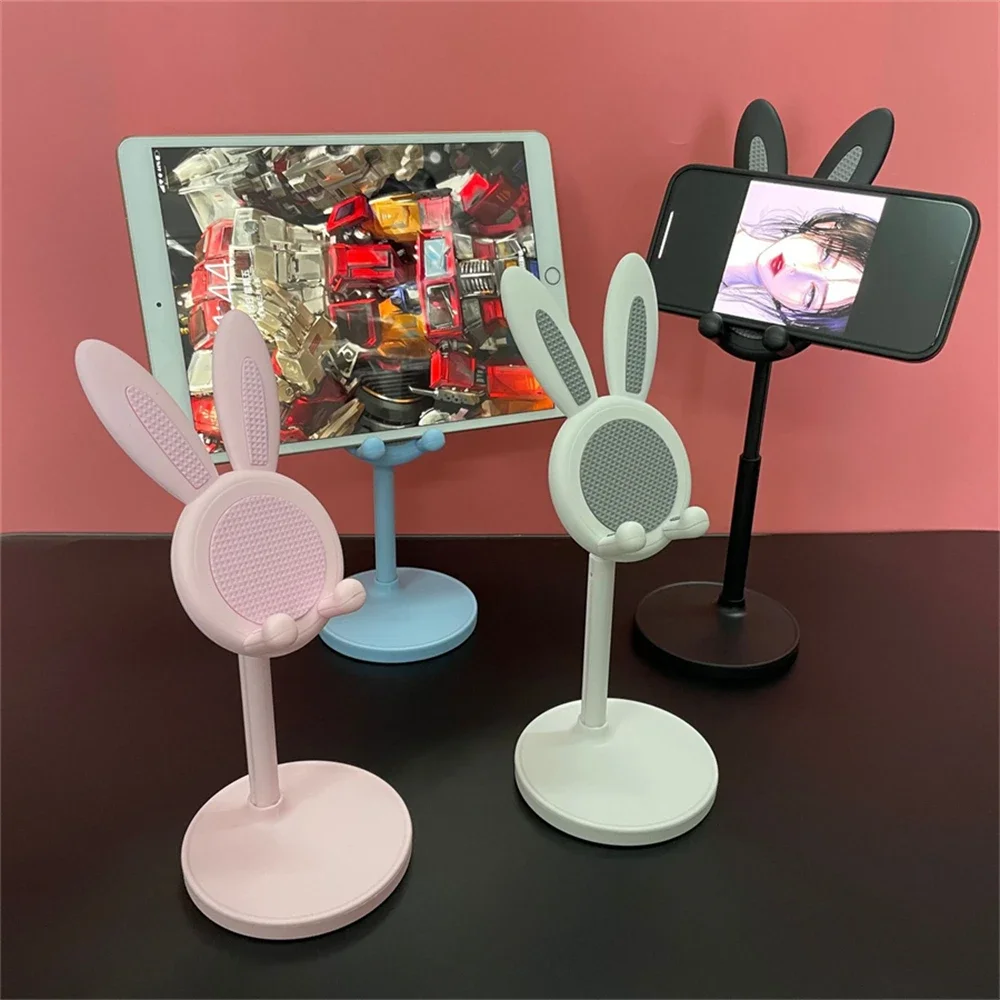 1pc Multifunction Desk Stretch Mobile Phone Holder For iPhone iPad Tablet Flexible Table Desktop Adjustable Cell Smart