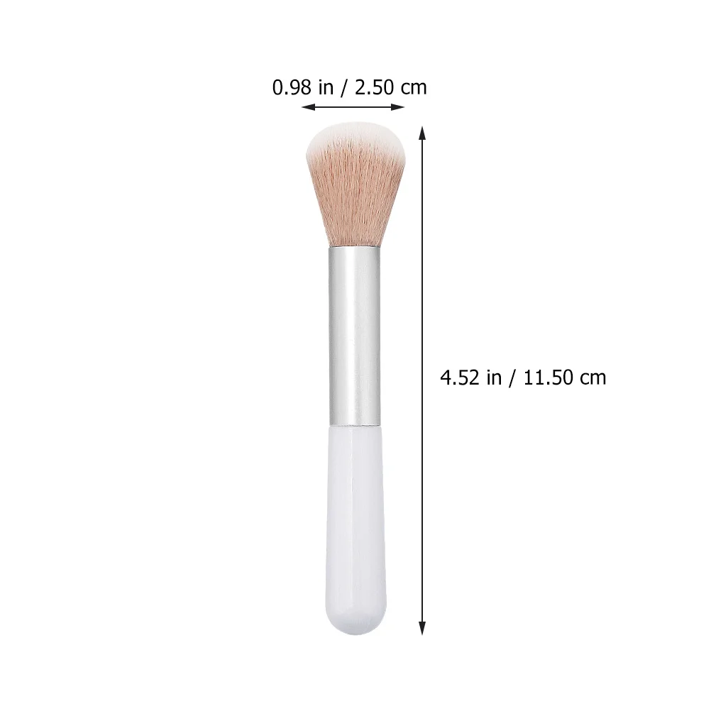 4-teiliges Make-up-Pinsel-Set, Premium-Kunstfaser, weich, dicht, Blending, Rouge, loses Puder, Foundation-Werkzeug für Frauen, Schönheit