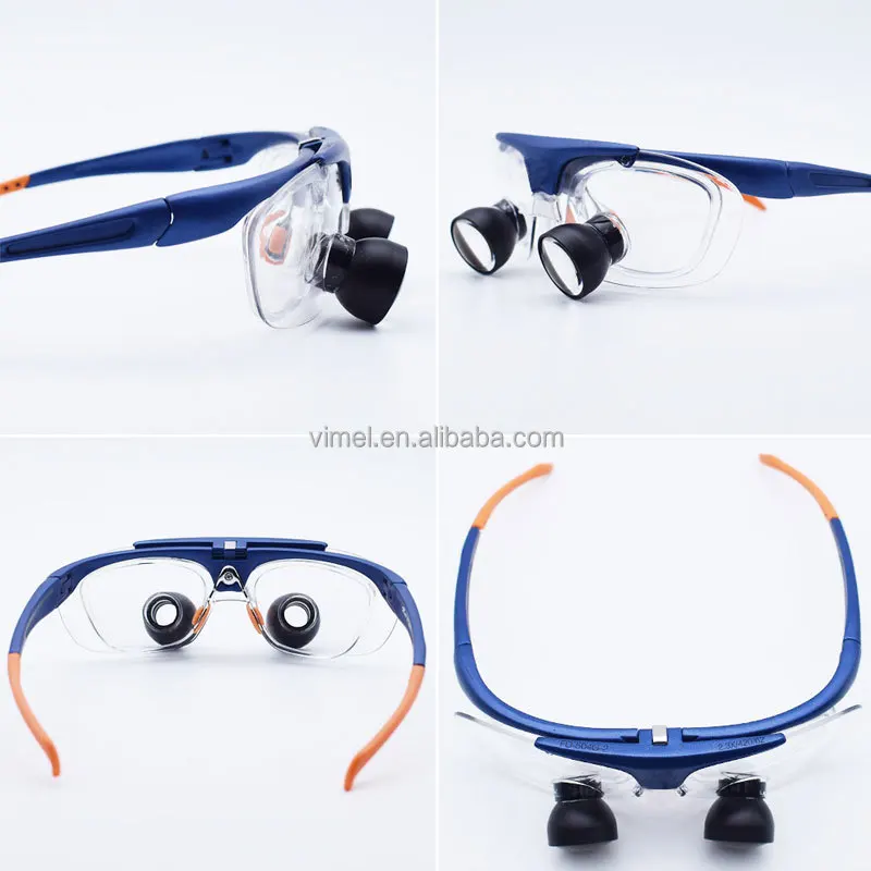 2.5X Pro Medical Portable Surgical Binocular Loupes Dental Headlamp Magnifier Supplier