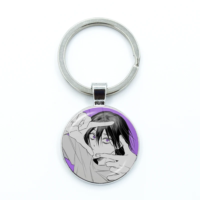 Anime Bungo Stray Dogs Fyodor Fan Art colgante de cristal llavero joyería encanto bolsa recuerdo llavero