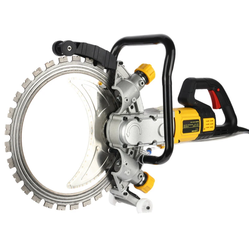 

410MM Brushless/Brushed Concrete Wall Slotting Ring Saw Lightweight Wet Cutting Concrete Cement Building Ring Saw Cutter