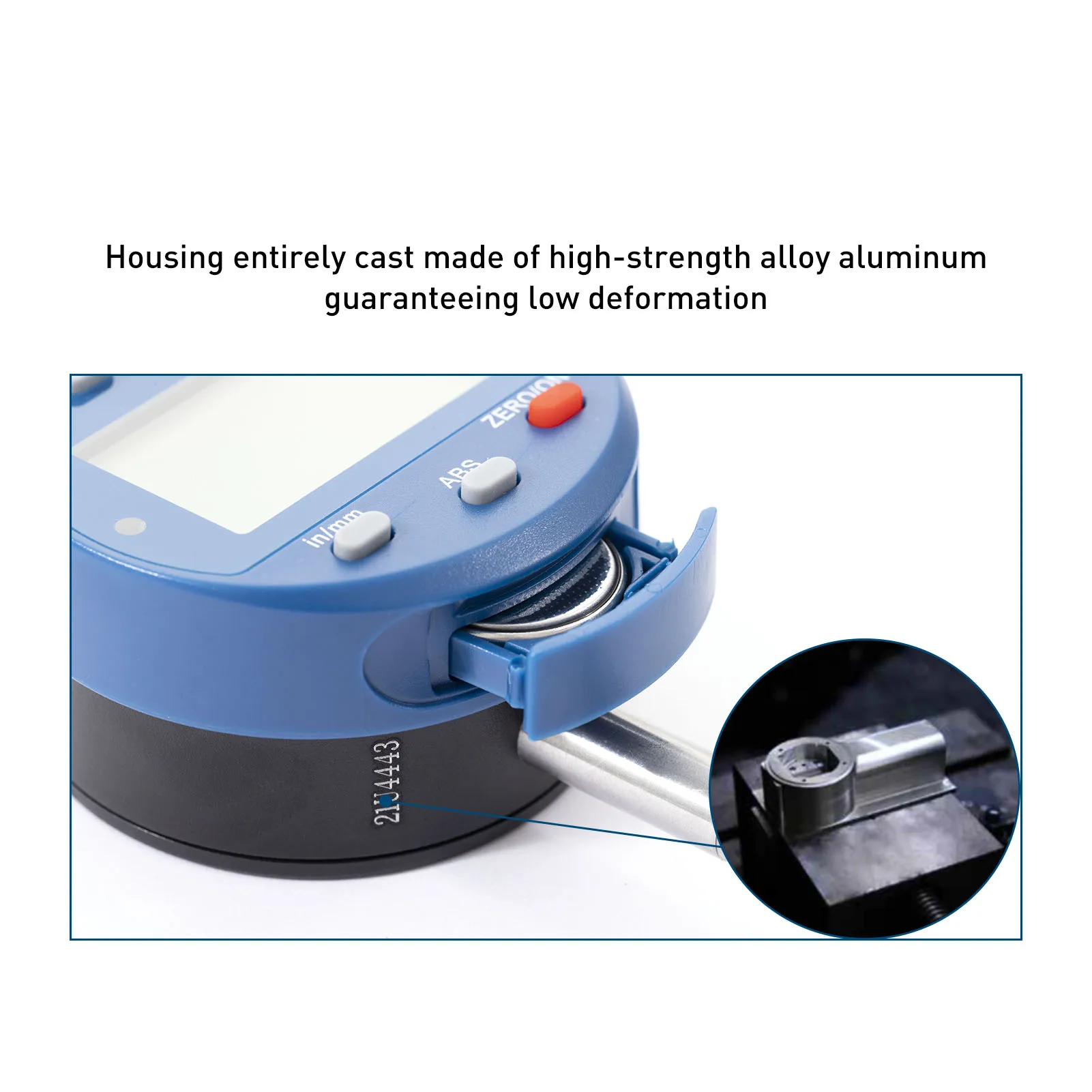 Лидер продаж Dasqua 12,7 мм Многофункциональный допуск-сигнализация Цифровой циферблатный индикатор