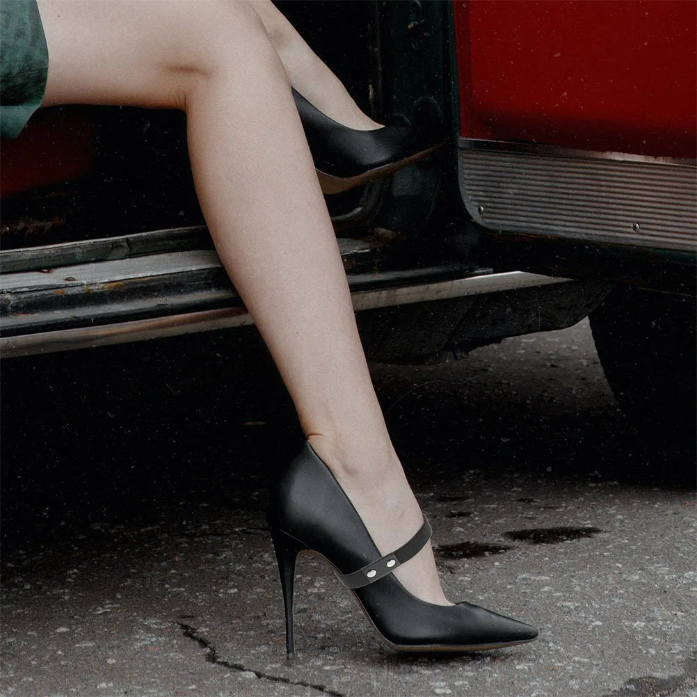 

4Pcs Women Shoelaces Elastic High Heel Straps Anti-Loose for Most Heels Simple Stylish Great Present Shoe Straps for Heels