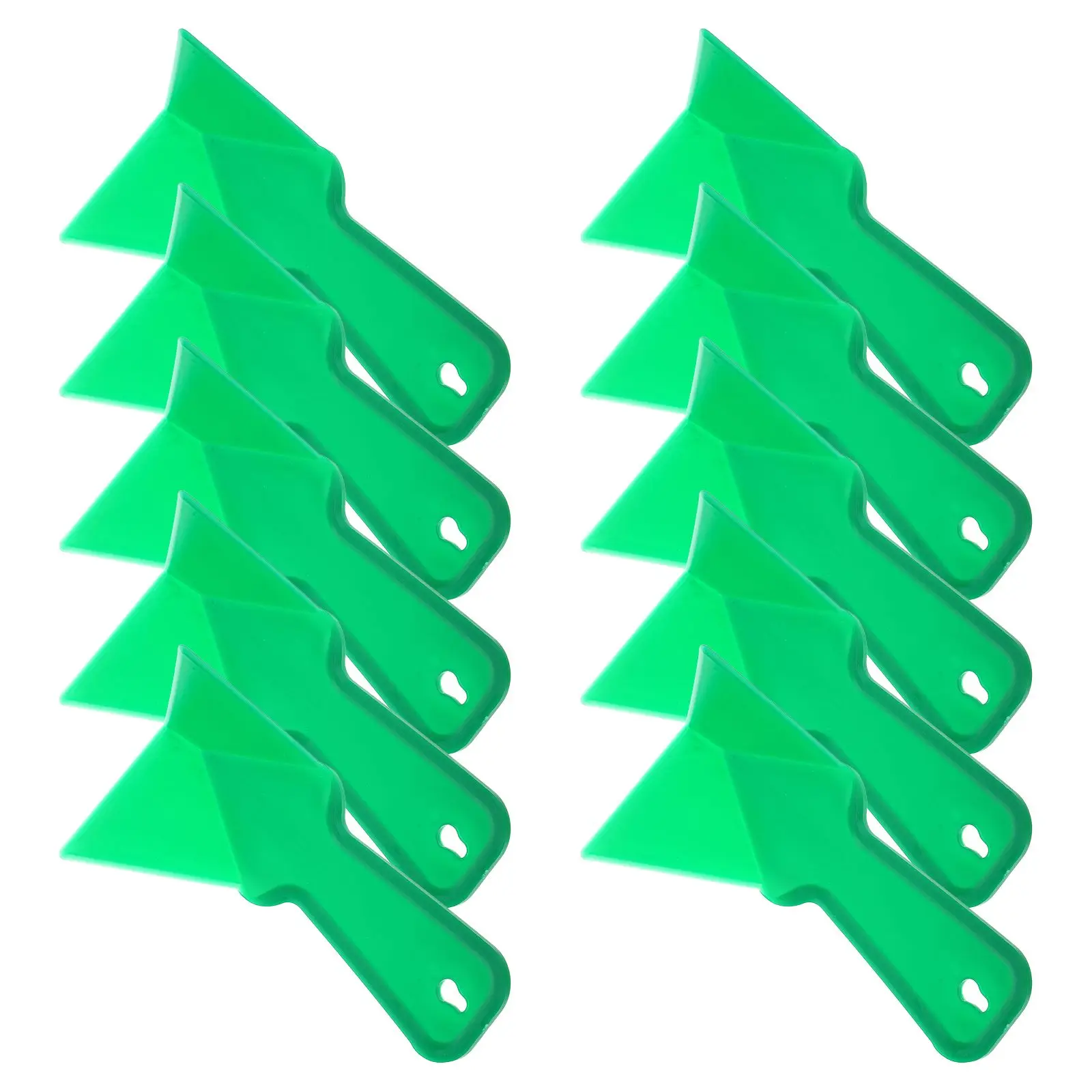 10pcs YinYang Horn Drywall Tools Plastic Concrete Trowel Shaping Plaster Edger Bevel Efficient Durable Home Improvement