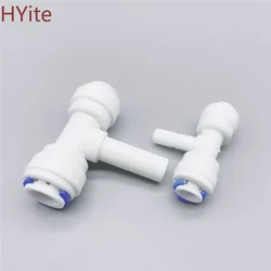 Reverse Osmosis Aquarium System Coupling T Shape Tee 1/4