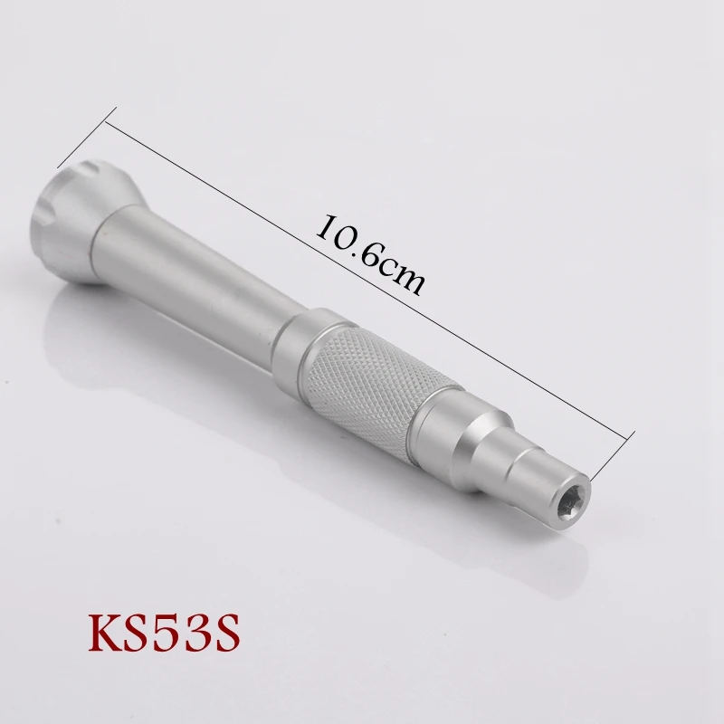 Mini Aluminum Alloy Screwdriver Handle Suitable for 4mm Hex Bayonet Bit Multifunctional mobile phone repair tool