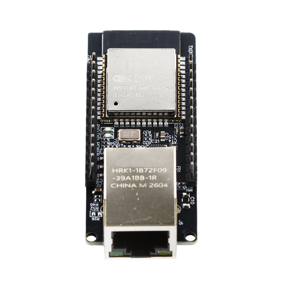 ESP-32 WLAN BT Modul WT32-ETH01 Eingebettetes Seriell-zu-Ethernet-Übertragungsmodul Drahtloses Modul ESP32-32 WT32 ETH01 – Detail 12