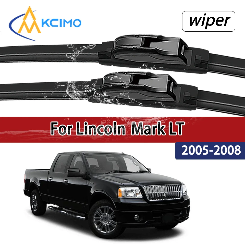 

For Lincoln Mark LT 2005-2008 2006 2008 Compatible Durable Silent Front Wiper Blades Car Windscreen Auto Window Accessories