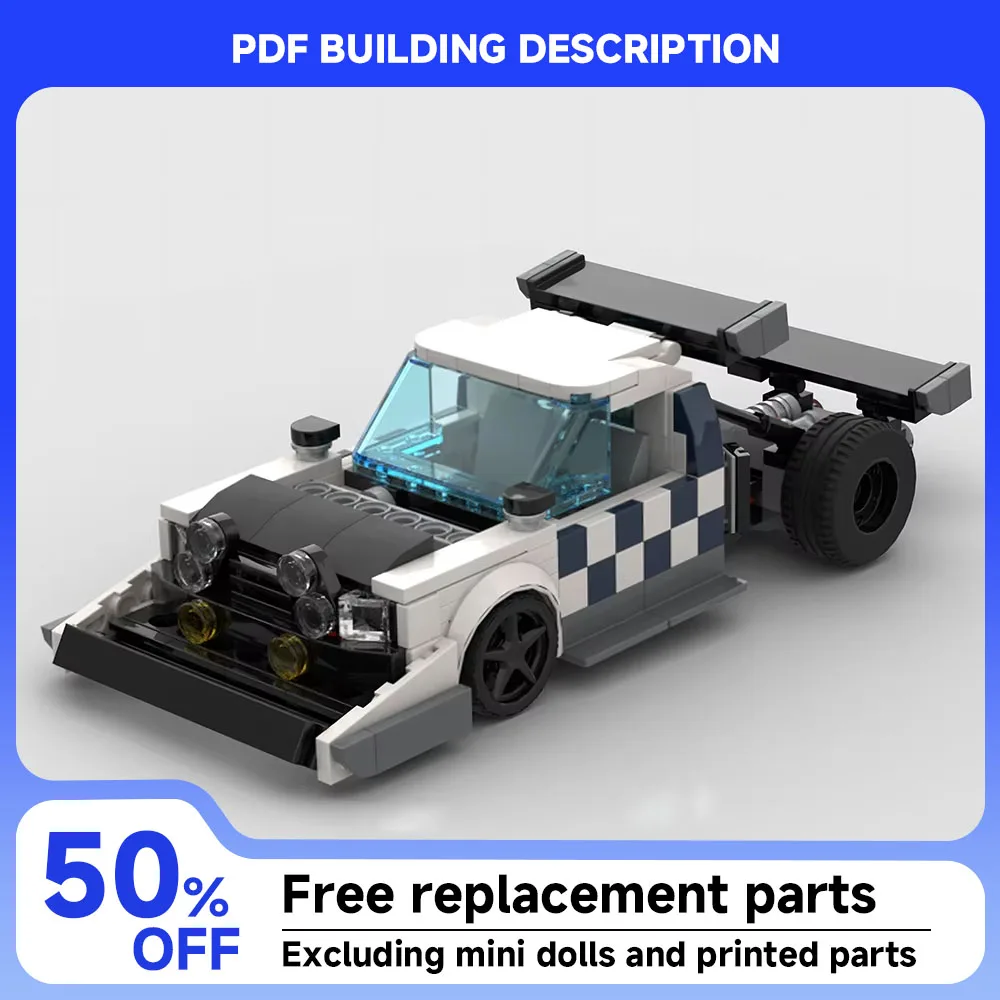 

305PCS MOC Speed ​​Series Multifunctional Car Building Blocks Sports Car Toy Boys Technology Racing Car Model Birthday Gift