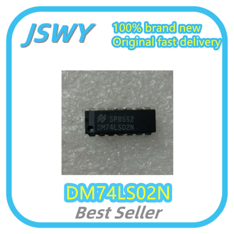 

(10/50pcs) DM74LS02N DM74LS02 Silkscreen 74LS02 DIP-14 Logic Chip Brand New Authentic Ships Fast Spot Now