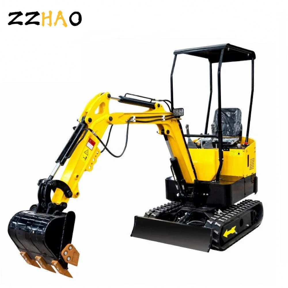 1 Ton Mini Excavator Digging Hydraulic Small Micro Digger Machine Prices for Sale