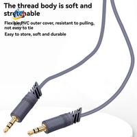 AC57-3.5Mm Aux Cable Male To Male 3.5Mm Audio Cable Jack For  Xiaomi Oneplus Headphones Speaker Cable Car Aux Cord,