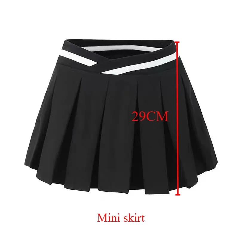 Suninheart Golf Women's Apparel Summer New Product Outdoor Sports Shorts Underskirt Elastic Waist Pleated Skirt Mini Short Skirt